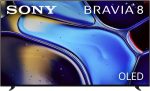 Téléviseur 77" Sony BRAVIA 8 K-77XR80 | 4K Ultra HD OLED + Récepteur TNT Intégré