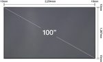 Écran de projection Epson ELPSC35 Laser TV 100" (V12H002AD0) – Image 3