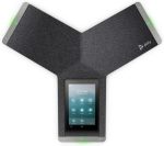 POLY Téléphone de conférence IP Trio C60 compatible PoE sans radio (830A2AA) – Image 6