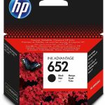 HP 652 Noir - Cartouche d'encre HP d'origine (F6V25AE)