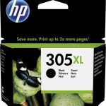 HP 305XL Noir - Cartouche d'encre grande capacité HP d'origine (3YM62AE)