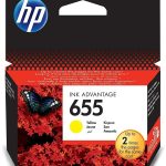 HP 655 Yellow Original Ink Advantage CartridgeDeskjet 3525/4615/4625/5525/6525
