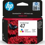 HP 47 Tri-color Original Ink Cartridge 700 Pages pour DeskJet IA AIO 4927 3 Mois