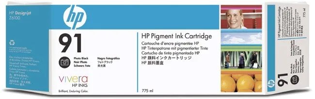 cmsosprq90ap0qg03thzuqn2m.jpg HP 91 775ml Photo Black DesignJet Pigment CartridgHP Designjet Z6100 – Image 1