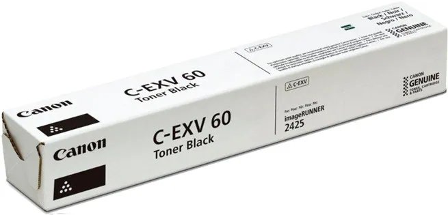 cmsospuy10arfqg039d9wywrj.jpg Canon Toner BL pour IR 2425i-C-EXV 60 Black Toner - Yield:10,200 pages – Image 1