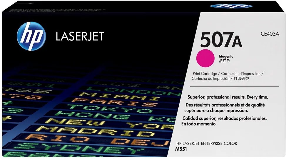 cmsosq6b40b1mqg03gtq6c9nl.jpg HP 507A Magenta LaserJet Toner Cartridge – Image 1