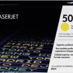 HP 507A Yellow LaserJet Toner Cartridge