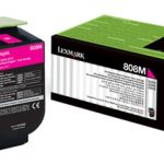 Lexmark 808M Magenta - Toner Lexmark d'origine (80C80M0)
