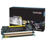 Toner Jaune 7000 pages Lexmark C746, C748 Return Program (C746A1YG)