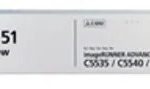 Canon Toner YELLOW pour C55XX-EXV51 Yield:60,000 pages