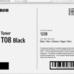 Canon T08 Noir - Toner Canon d'origine (3010C006)