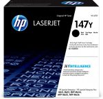 HP 147Y Black LaserJet Toner Cartridge 42 000 Pages pour M610, M611, M612, MFP M635, MFP M636