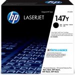 HP 147Y Black LaserJet Toner Cartridge 42 000 Pages pour M610, M611, M612, MFP M635, MFP M636