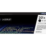 HP 201X High Yield Black Original LaserJet Toner CHP CLJ M252/M274/M277 Black Crtg