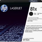 HP 81X High Yield Black Original LaserJet Toner CaHP LJ M605/M606/M630 MFP/M625 MFP Black Crtg
