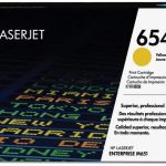 HP 654A Yellow Original LaserJet Toner CartridgeHP CLJ M651 Yellow Crtg