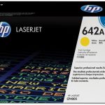 HP 642A Jaune (CB402A) - Toner HP LaserJet d'origine