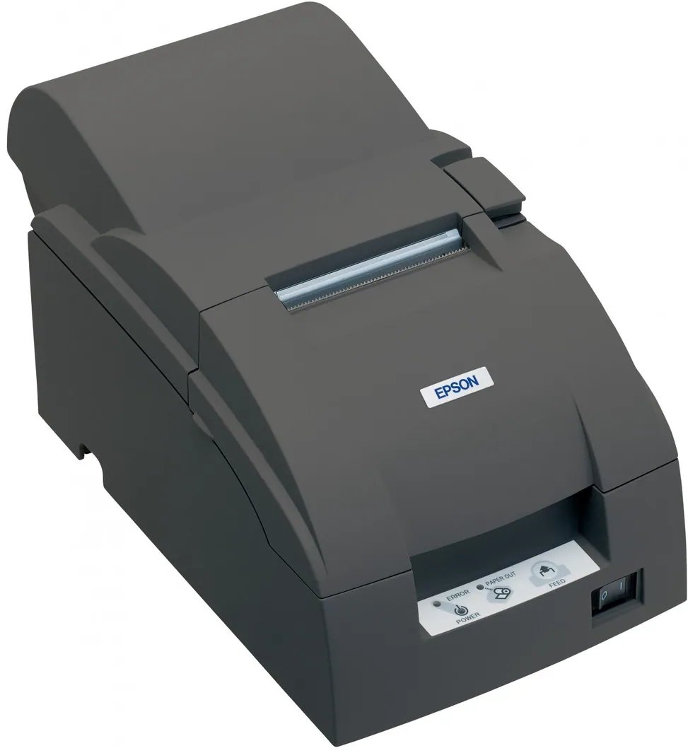 cmsosrkyg0cmxqg037pf9jfg7.jpg Imprimante Epson TM-U220A noire port série (avec alim - sans cordon secteur) – Image 1