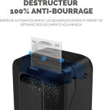 Destructeur Fellowes Powershred® LX200 — Sécurité P-4 · 22 L · 12 feuilles/passage – Image 5