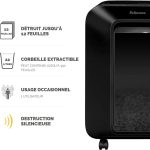 Destructeur Fellowes Powershred® LX200 — Sécurité P-4 · 22 L · 12 feuilles/passage – Image 2