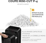 Destructeur Fellowes Powershred® LX200 — Sécurité P-4 · 22 L · 12 feuilles/passage – Image 6