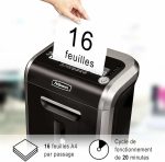 Destructeur Fellowes Powershred® 79Ci — Sécurité P-4 · 23 L · 16 feuilles/passage – Image 4