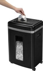 Destructeur Fellowes 450M — Sécurité P-5 · 22 L · 9 feuilles/passage – Image 3