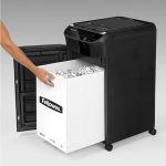 Destructeur Fellowes AutoMax™ 350C — Sécurité P-4 · 68 L · chargeur auto 350 feuilles – Image 2