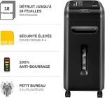 Destructeur Fellowes Powershred® 99Ci — Sécurité P-4 · 34 L · 18 feuilles/passage – Image 5