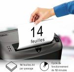 Destructeur Fellowes Powershred® 70S — Sécurité P-2 · 27 L · 14 feuilles/passage – Image 3