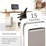 Destructeur Fellowes Powershred® LX211 — Sécurité P-5 · 23 L · 15 feuilles/passage – Image 2