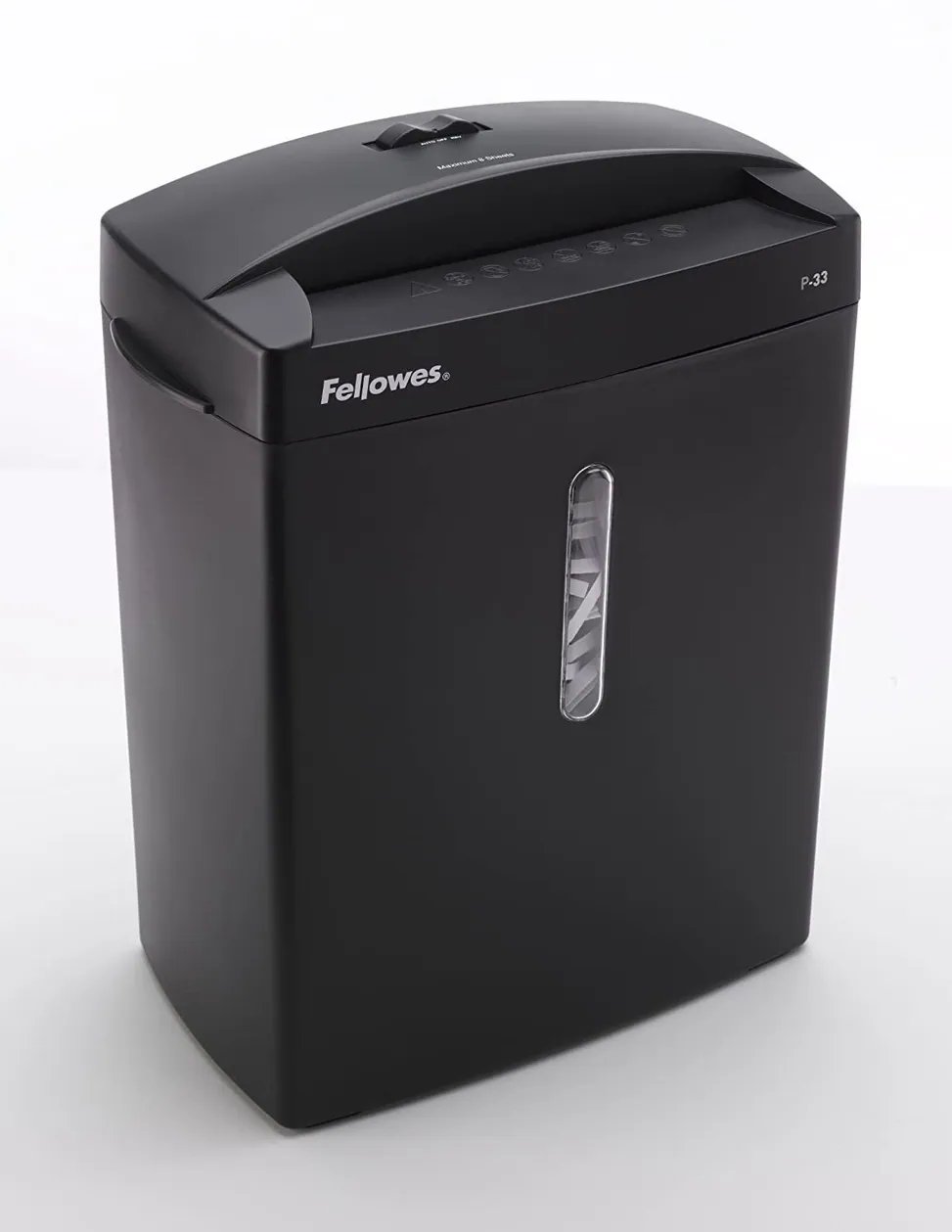 cmsosrqih0cthqg034xwtv1l3.jpg Destructeur Fellowes Powershred® P-33S — Sécurité P-2 · 15 L · 8 feuilles/passage – Image 1