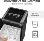 Destructeur Fellowes Powershred® 325Ci — Sécurité P-4 · 83 L · 24 feuilles/passage – Image 2