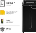 Destructeur Fellowes Powershred® 325Ci — Sécurité P-4 · 83 L · 24 feuilles/passage – Image 4