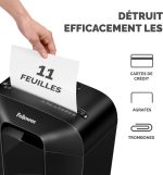 Destructeur Fellowes Powershred® LX70 — Sécurité P-4 · 18 L · 11 feuilles/passage – Image 3