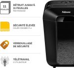 Destructeur Fellowes Powershred® LX70 — Sécurité P-4 · 18 L · 11 feuilles/passage – Image 2