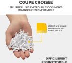 Destructeur Fellowes Powershred® LX70 — Sécurité P-4 · 18 L · 11 feuilles/passage – Image 5