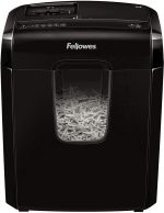 Destructeur Fellowes Powershred® 6C — Sécurité P-4 · 11 L · 6 feuilles/passage