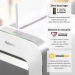 Destructeur Fellowes Powershred® LX221 — Sécurité P-5 · 30 L · 20 feuilles/passage – Image 4