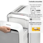 Destructeur Fellowes Powershred® LX221 — Sécurité P-5 · 30 L · 20 feuilles/passage – Image 5