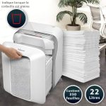 Destructeur Fellowes Powershred® LX201 — Sécurité P-5 · 22 L · 12 feuilles/passage – Image 5