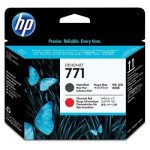 HP 771 Matte Blck/Chromatic Red DesignJet PrinthadHP Designjet Z6800