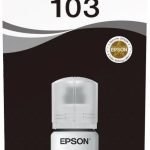 Epson 103 Noir - Bouteille d'encre Epson EcoTank d'origine (C13T00S14A)