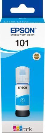 EPSON 101 EcoTank Cyan ink bottle – Image 2