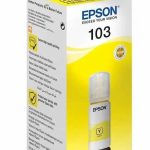 Epson 103 Jaune - Bouteille d'encre Epson EcoTank d'origine (C13T00S44A)