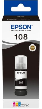 EPSON 108 EcoTank Black ink bottle pour L8050 – Image 2