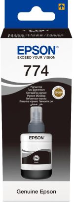 EPSON T7741 Pigment Black inkbottle 140ml M100/M105/M200 – Image 2