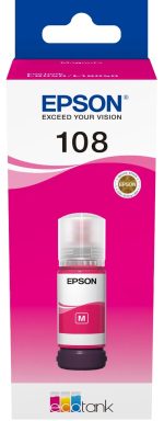 EPSON 108 EcoTank Magenta ink bottle L8050 – Image 3