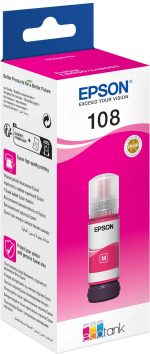 EPSON 108 EcoTank Magenta ink bottle L8050 – Image 2