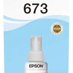 Epson T6735 Light Cyan ink bottle 70ml pour L800